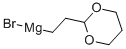 (1，3-Dioxan-2-ylethyl)magnesium bromide Chemische Struktur