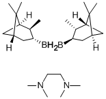 (+)-Isopinocampheylborane TMEDA Complex Chemical Structure