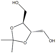 (+)-2，3-O-Isopropylidene-L-threitol Chemische Struktur