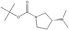 (|R|)-1-BOC-3-DIMETHYLAMINOPYRROLIDINE Chemical Structure