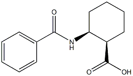 (-)-cis-2-Benzamidocyclohexanecarboxylic Acid التركيب الكيميائي