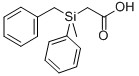 (-)-Benzylmethylphenylsilylacetic Acid التركيب الكيميائي