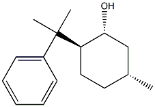 (-)-8-Phenylmenthol Chemische Struktur