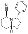 (-)-2-Cyano-6-phenyloxazolopiperidine Chemical Structure