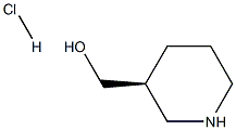 ((S)-piperidin-3-yl)methanol hydrochloride 化学構造