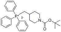 ((1-(tert-Butoxycarbonyl)piperidin-4-yl)methyl)triphenylphosphonium iodide Chemical Structure