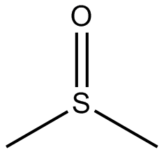 Dimethyl sulfoxide(DMSO) 化学構造