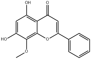 Wogonin Chemical Structure