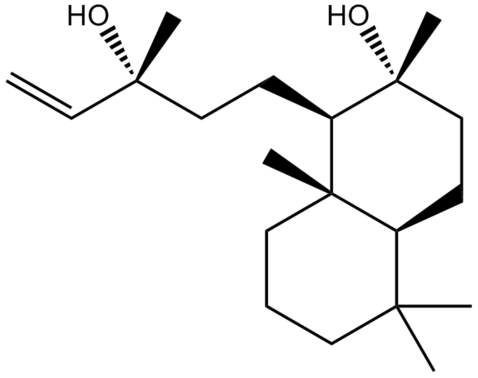 Sclareol Chemische Struktur