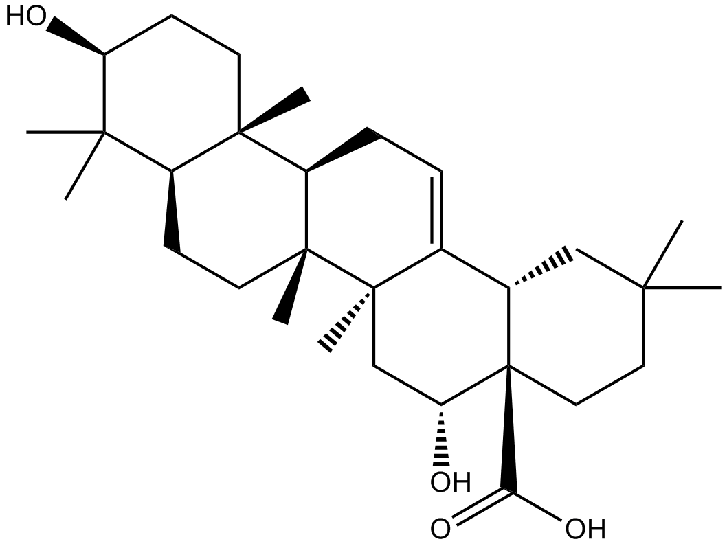 Echinocystic acid التركيب الكيميائي