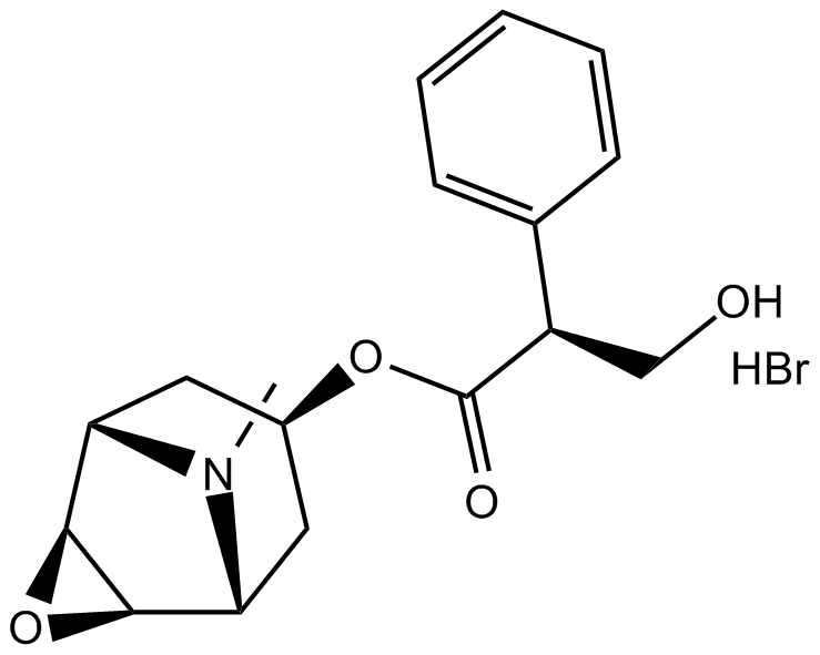 Scopolamine hydrobromide 化学構造