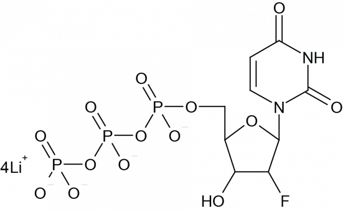 2'-Fluoro-2'-deoxyuridine-5'-Triphosphate التركيب الكيميائي