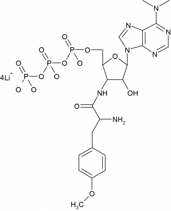 Puromycin-5'-Triphosphate Chemische Struktur