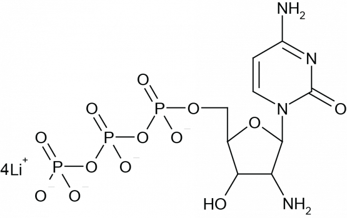 2'-Amino-2'-deoxycytidine-5'-Triphosphate Chemical Structure