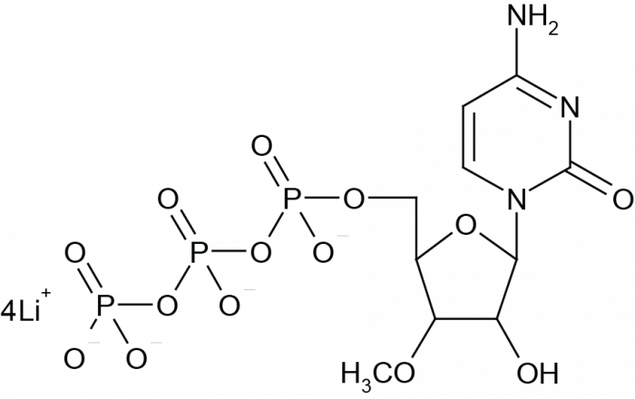 3'-O-Methylcytidine-5'-Triphosphate Chemical Structure