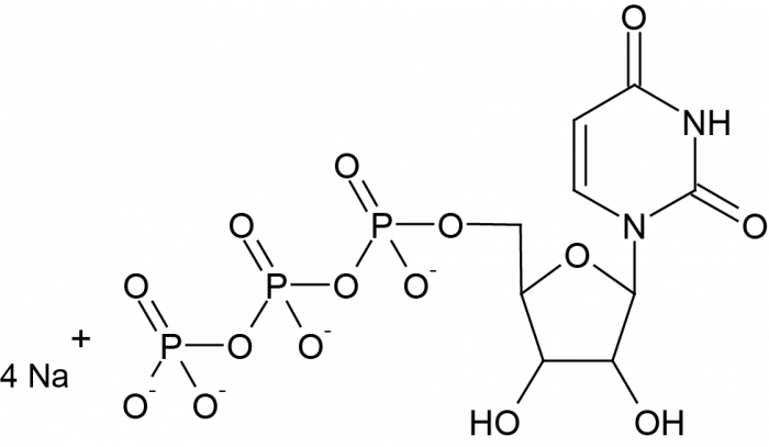 Uridine-5'-Triphosphate Chemical Structure