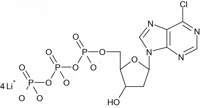 6-Chloropurine-2'-deoxyriboside-5'-Triphosphate Chemical Structure