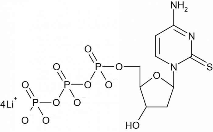 2-Thio-2'-deoxycytidine-5'-Triphosphate Chemical Structure