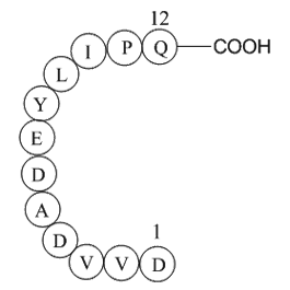 Epidermal Growth Factor Receptor Peptide (985-996)  Chemical Structure