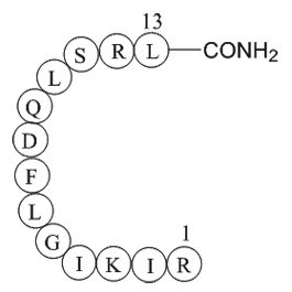 β-Pompilidotoxin  Chemical Structure